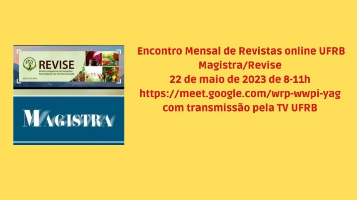 Encontro Mensal de Revistas Online UFRB