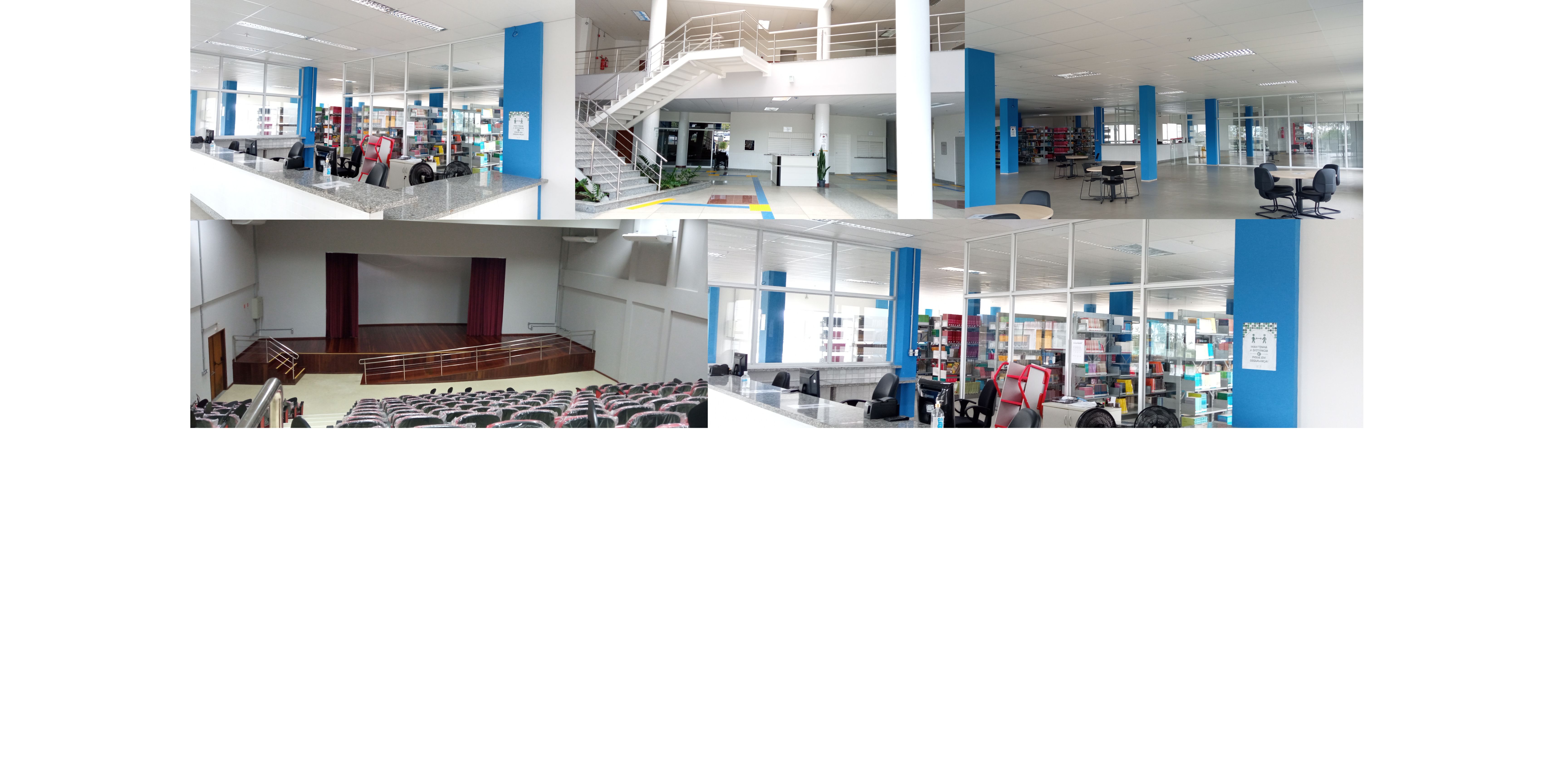 Espaços da Biblioteca