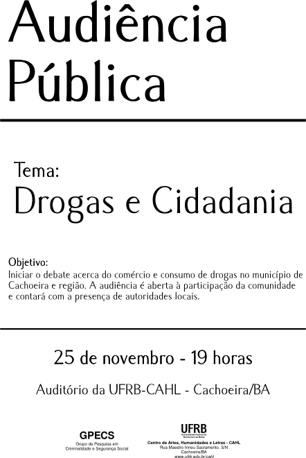 Cartaz de divulgação