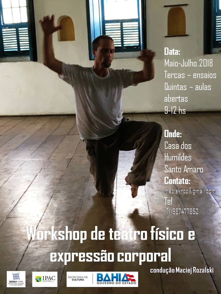 Aulas teatro fisico Santo Amaro