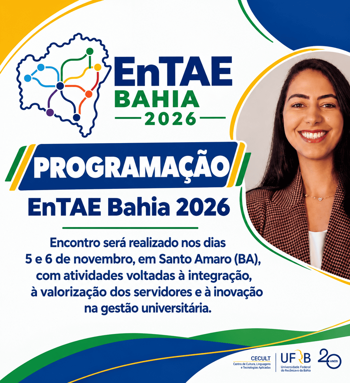 Programação do EnTAE Bahia 2026 