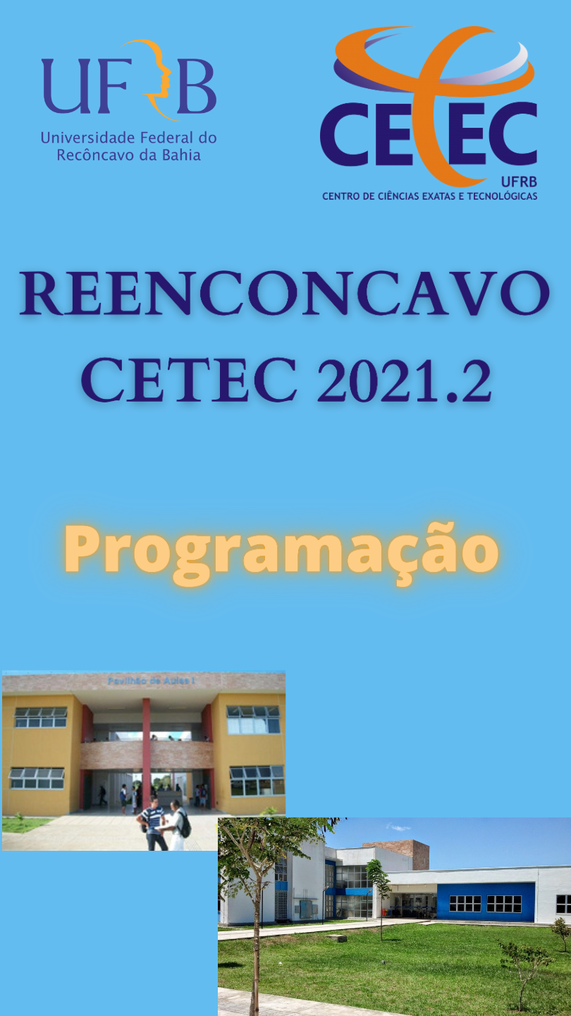 Reenconcavo Cetec 2021.2 