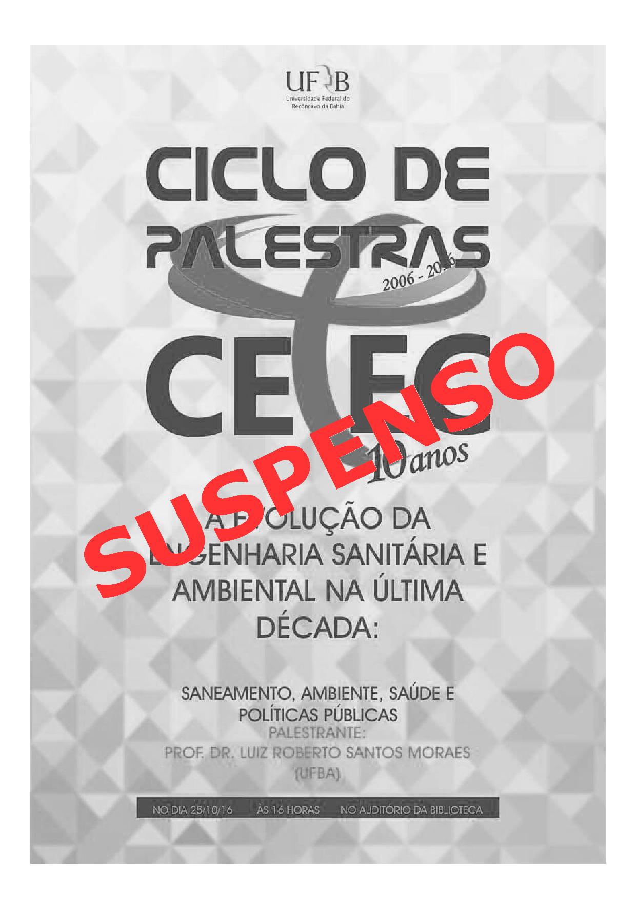 cetec 10 anos suspenso