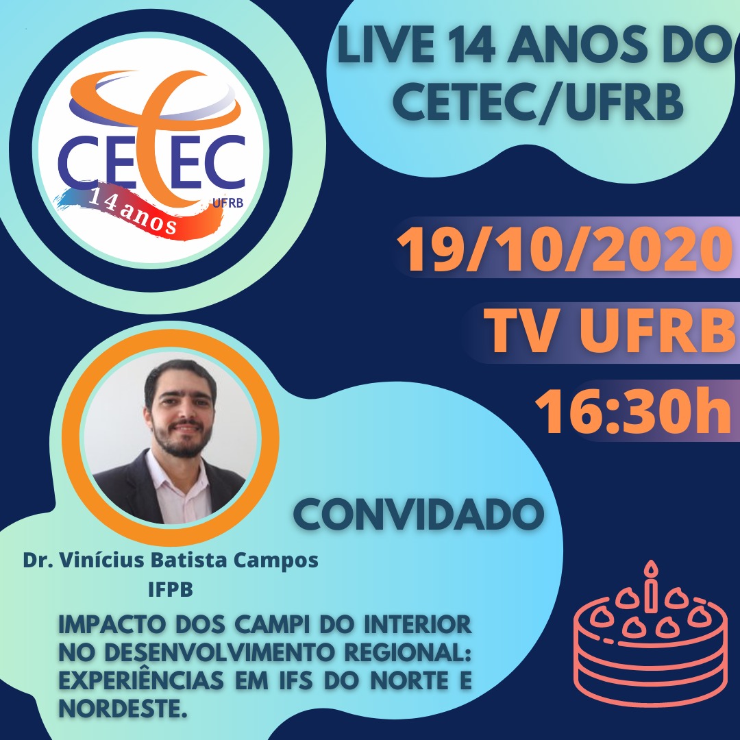 live CETEC14anos