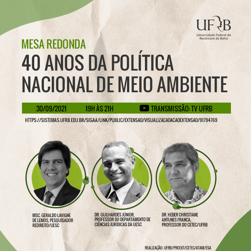 40 Anos da Política Nacional de Meio Ambiente 2