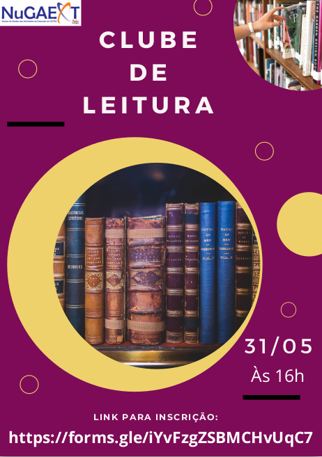 Clube de leitura maio 2021