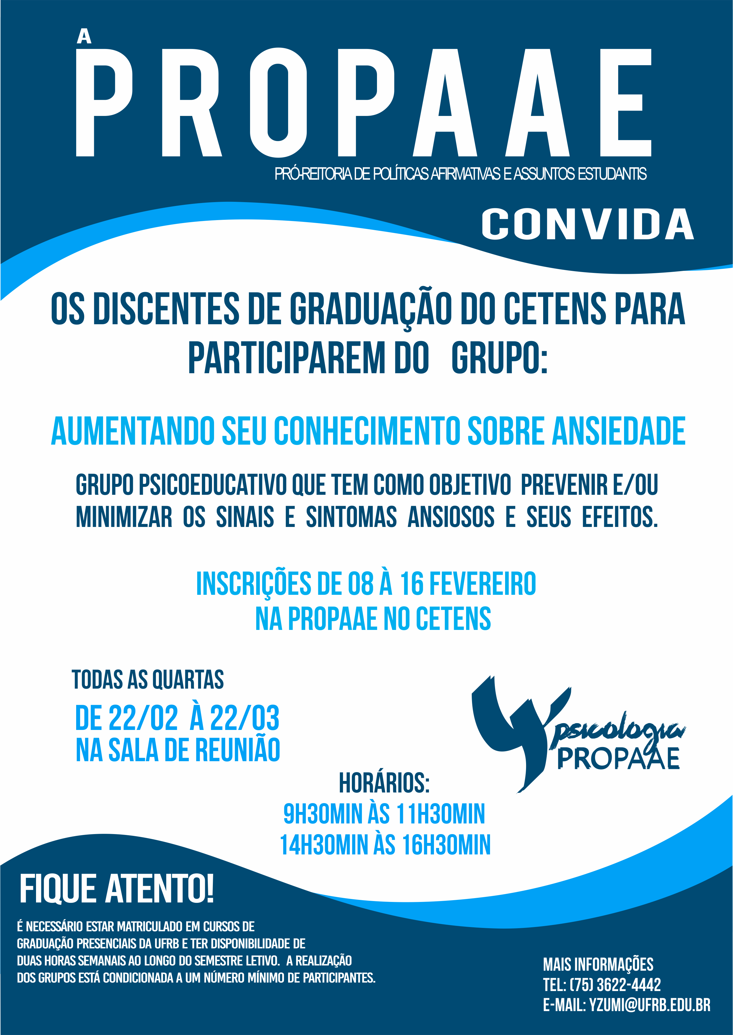 psicologia convida 2018 cetens