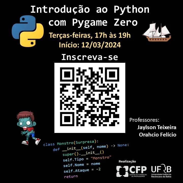 Curso de Introdução ao Python com Pygame Zero