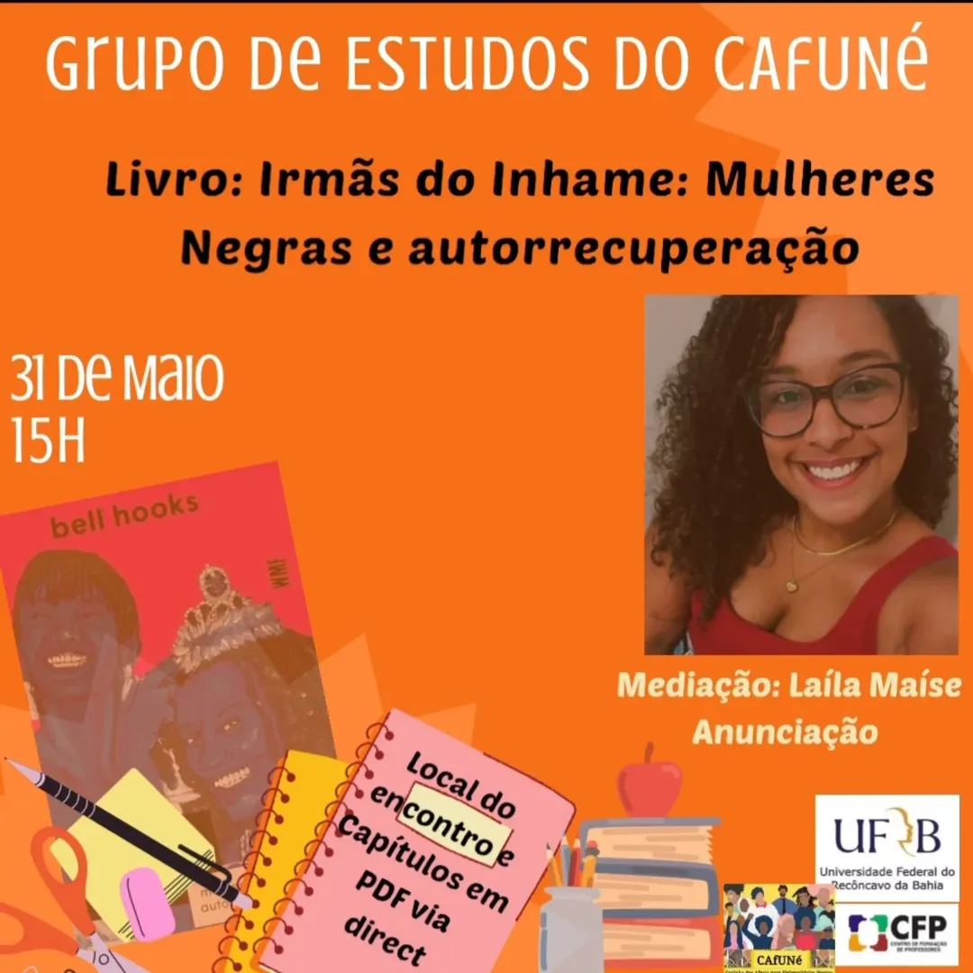 Grupo de Estudos do Cafuné promove leitura coletiva do livro Irmãs do Inhame: Mulheres Negras e Autorrecuparação