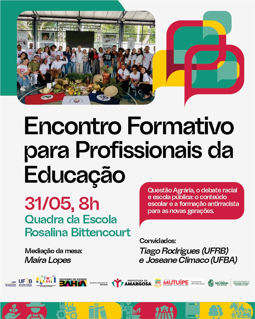 Encontro Formativo para Profissionais da Educação