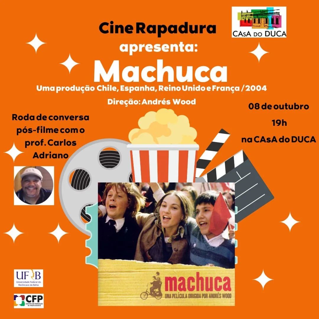 Cine Rapadura exibe o filme Machuca