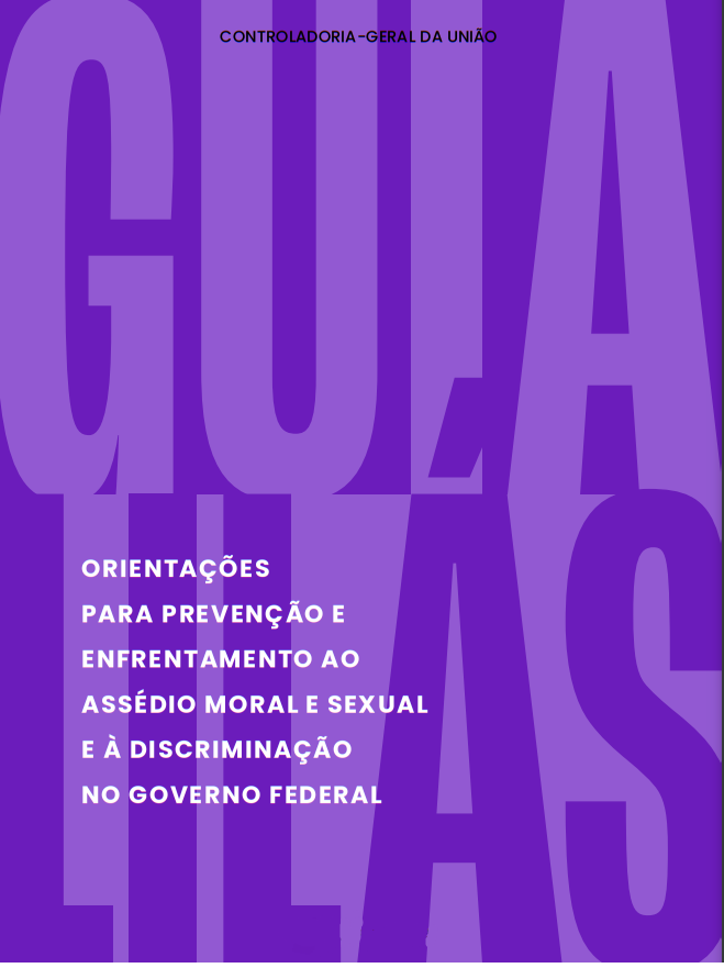 Capa do Guia Lilás 2024 CGU