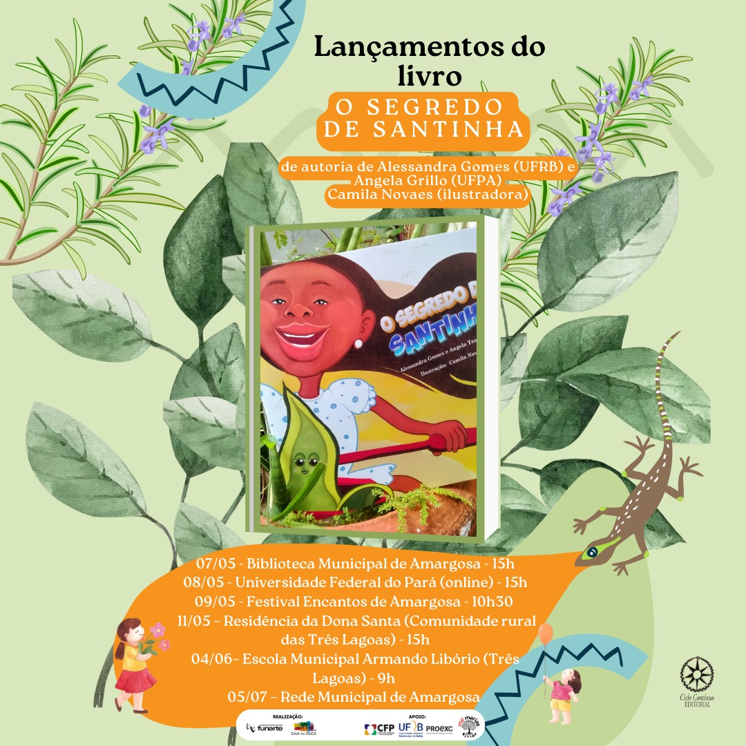 Agenda de lançamento do livro 