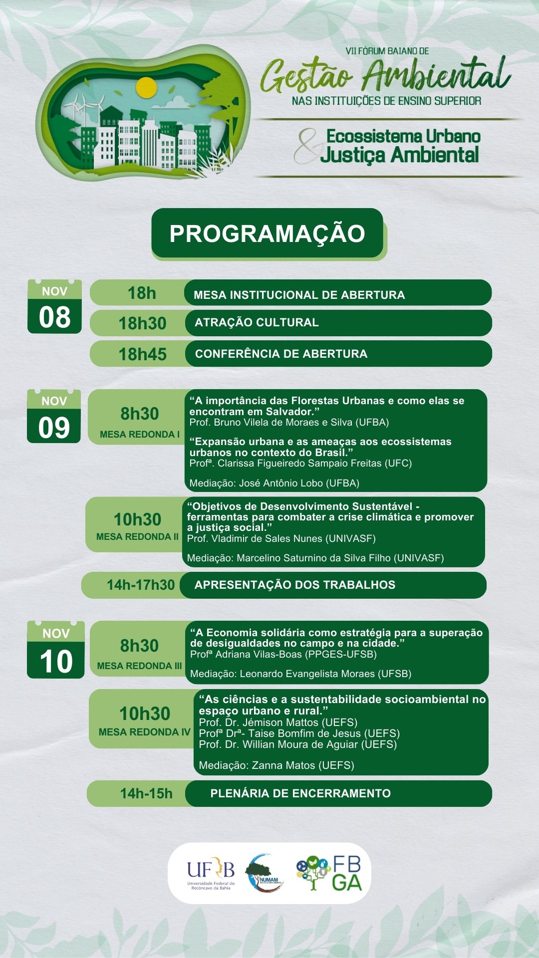 FBGA Programação STORY 27