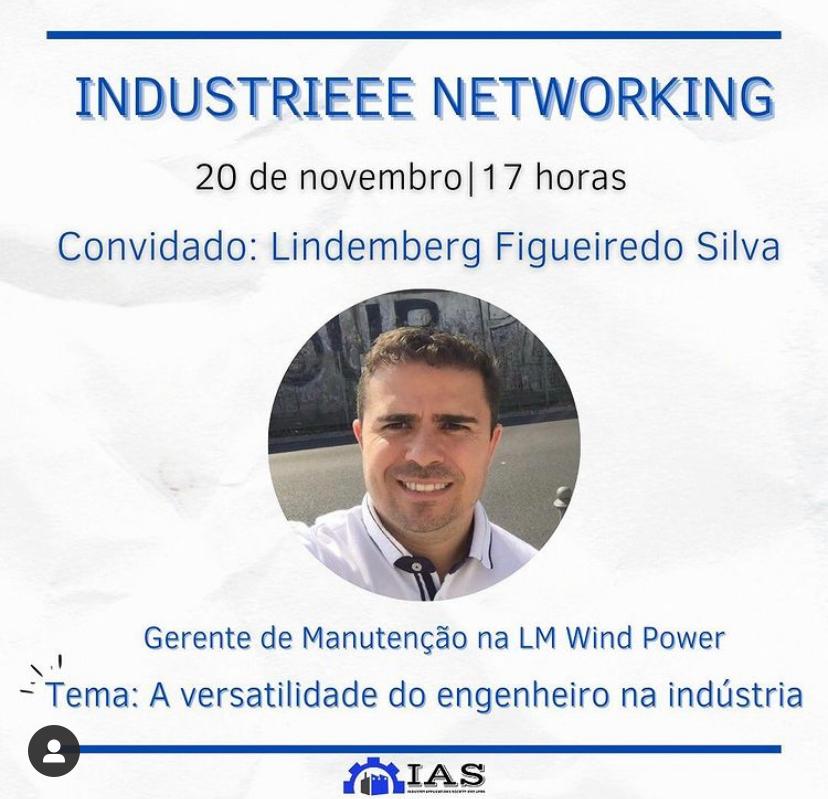 IndustrIEEE Networking do projeto de extensão IAS novembro 2020