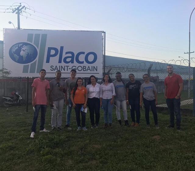 Visita técnica na Saint Gobain Placo maio 2019