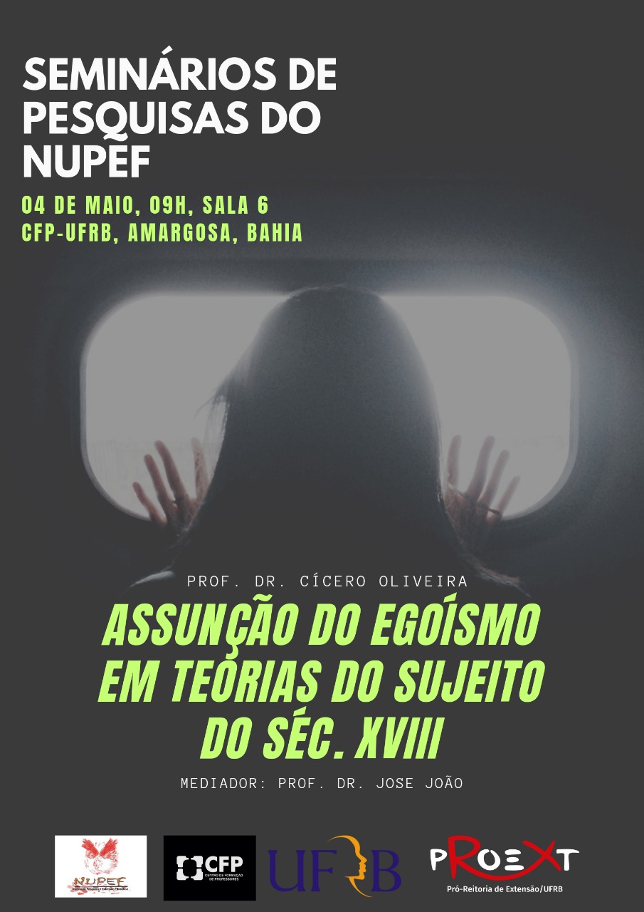 Seminários de Pesquisa do NUPEF 1