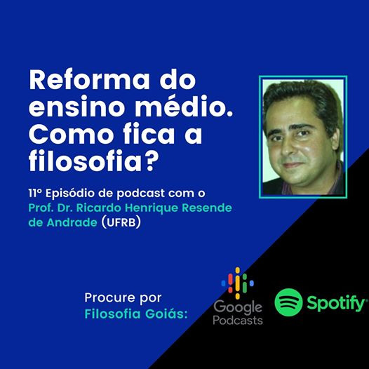 Entrevista Prof. Ricardo Andrade Cícero Filosofia UFG Cidade de Goiás