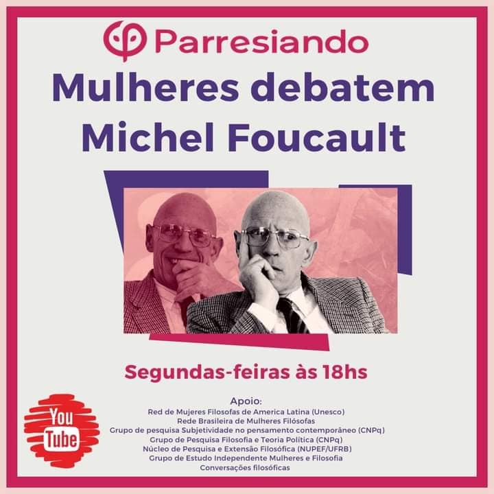 Evento Parresiando Mulheres Foucault Prof. Giovana Temple 1