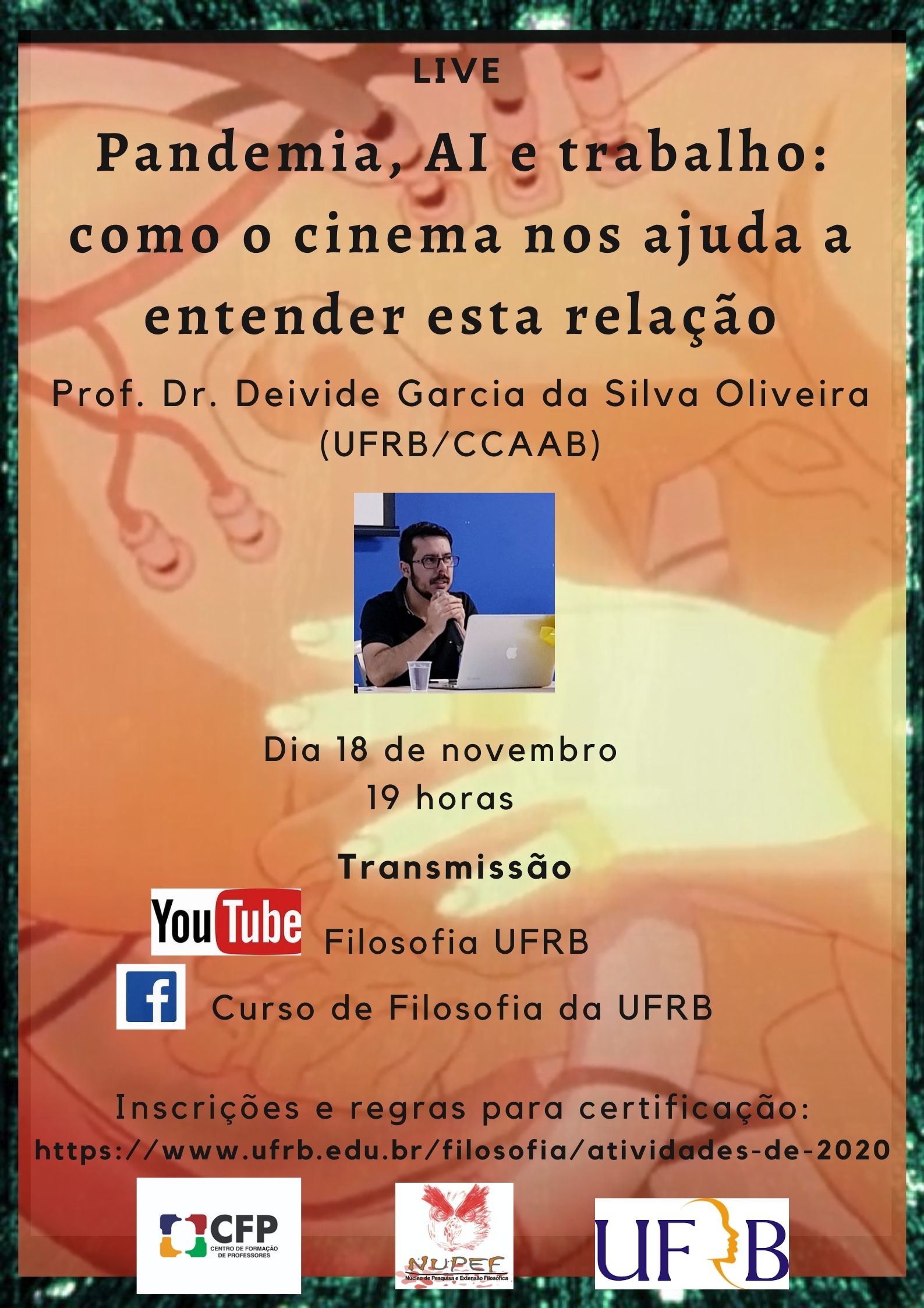 Live Prof. Deivide Garcia 18 11 2020