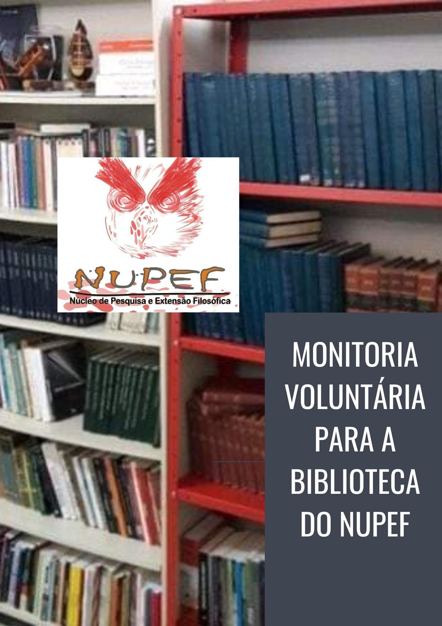 Monitoria Voluntária Biblioteca do NUPEF 2020
