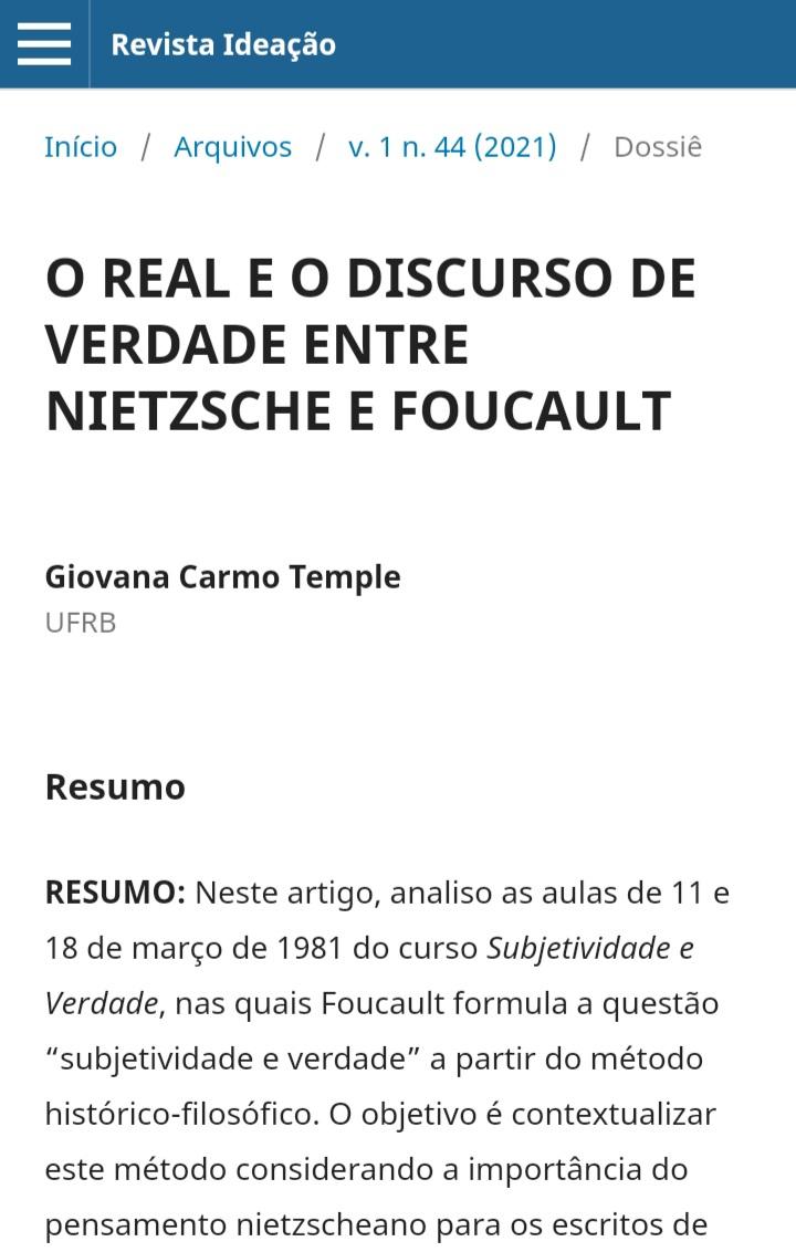 Artigo Dossiê Ideação Profa. Giovana Temple 14 12 2021