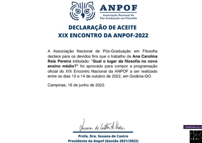 ANPOF 2022 Profa. Ana Carolina