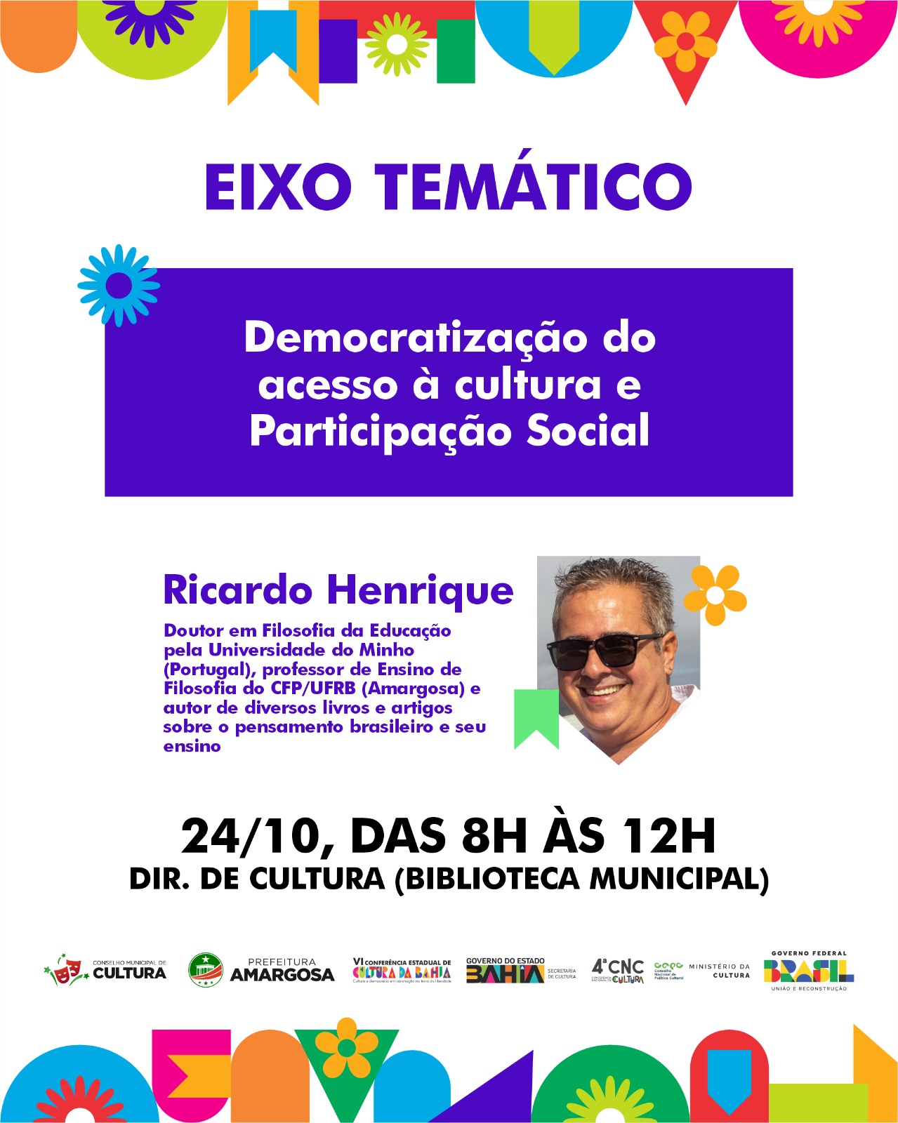 Conferência Prof. Ricardo Amargosa 24 10 2023