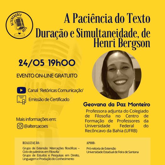 Evento Profa. Geovana Monteiro 24 05 2022