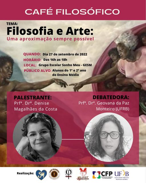 Filosofia e arte Profa. Geovana Monteiro 27 09 2022