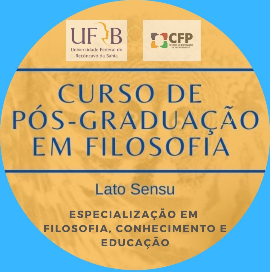 Logo Curso Pós Graduação Lato Sensu em Filosofia UFRB