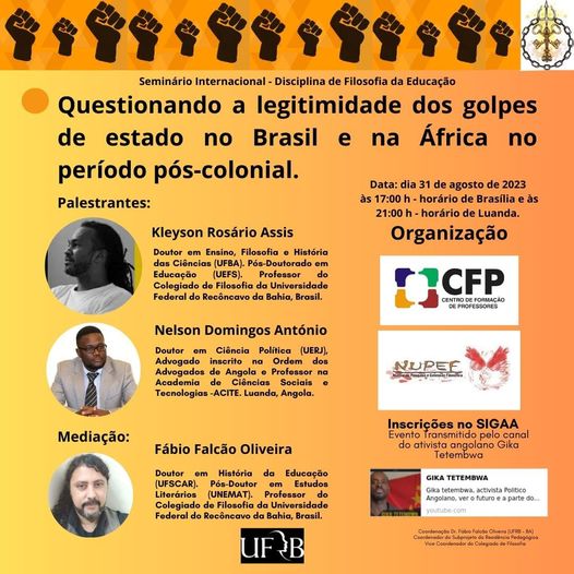 Evento Prof. Kleyson e Prof. Fábio 31 08 2023