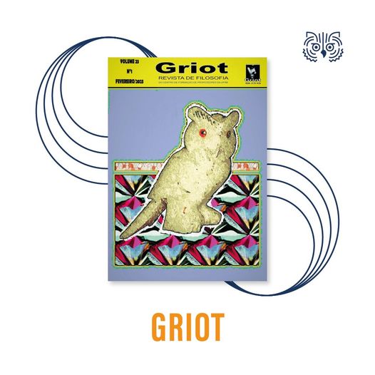 Lançamento Revista Griot v.23 n.1 fevereiro 2023