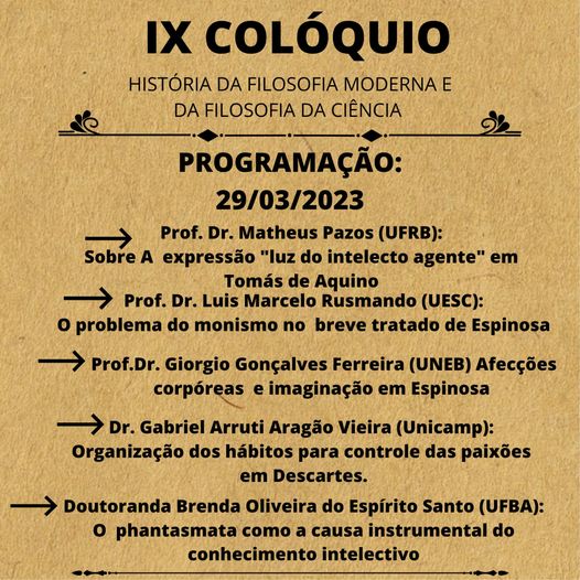 Participação em Evento Prof. Matheus 29 03 2023