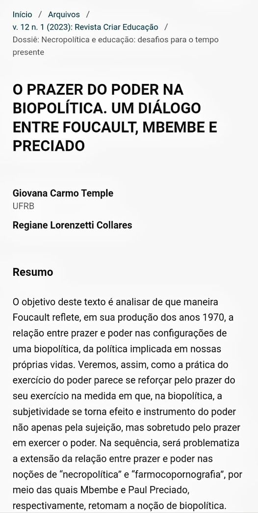 Publicação artigo Giovana Temple 30 05 2023