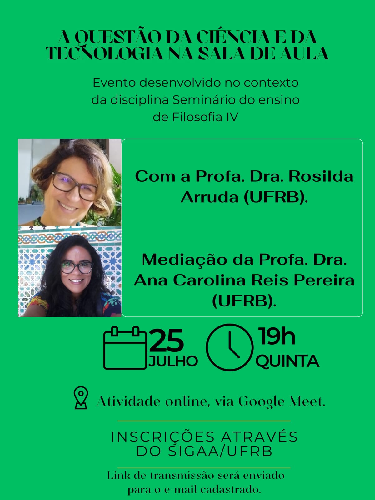 Evento Profa. Ana Carolina 25 07 2024