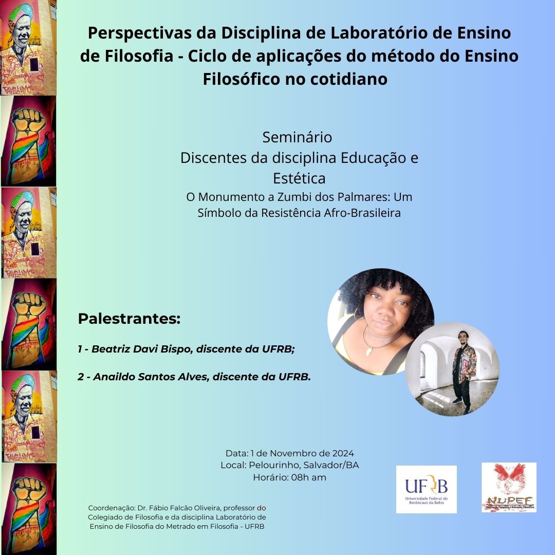 Perspectivas da Disciplina de Laboratório de ensino de Filosofia Seminário graduação 2