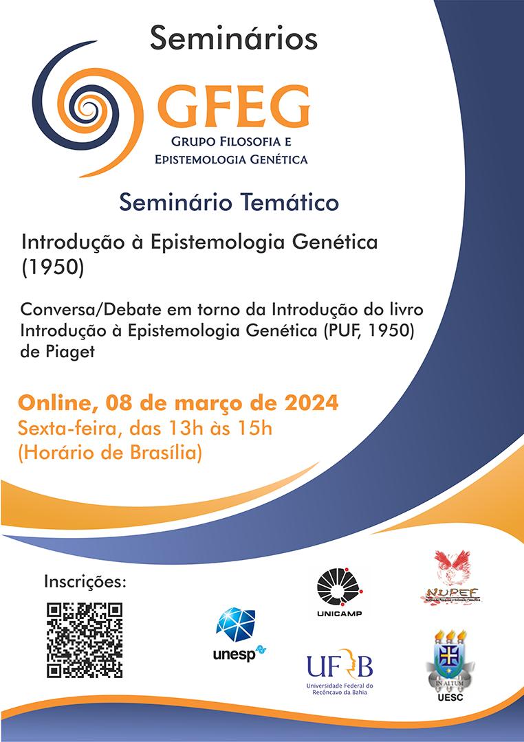 Seminário Temático GFEG 05 03 2024