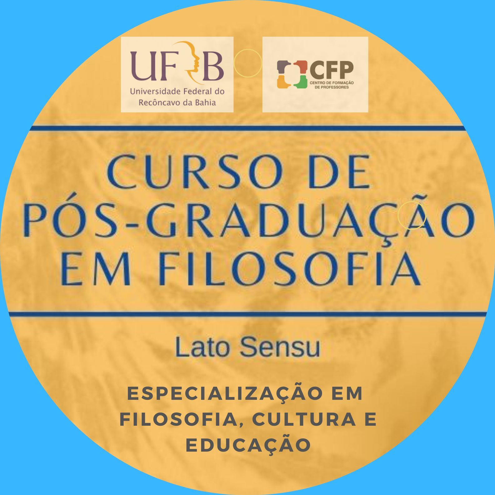 Logo Especialização em Filosofia Cultura e Educação