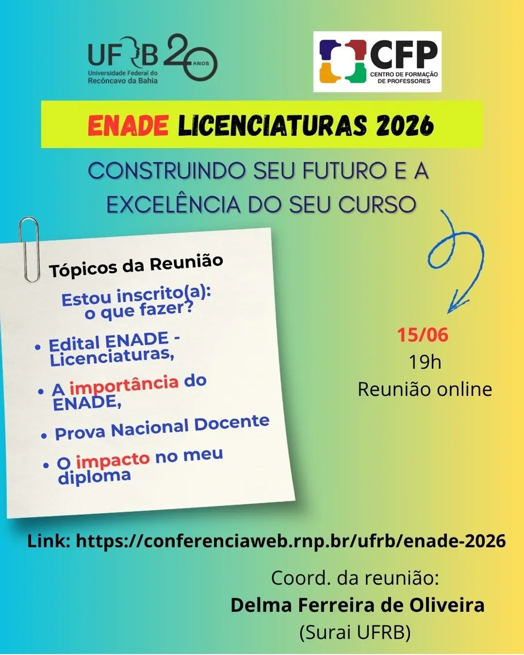Enade Licenciaturas 2026 Online