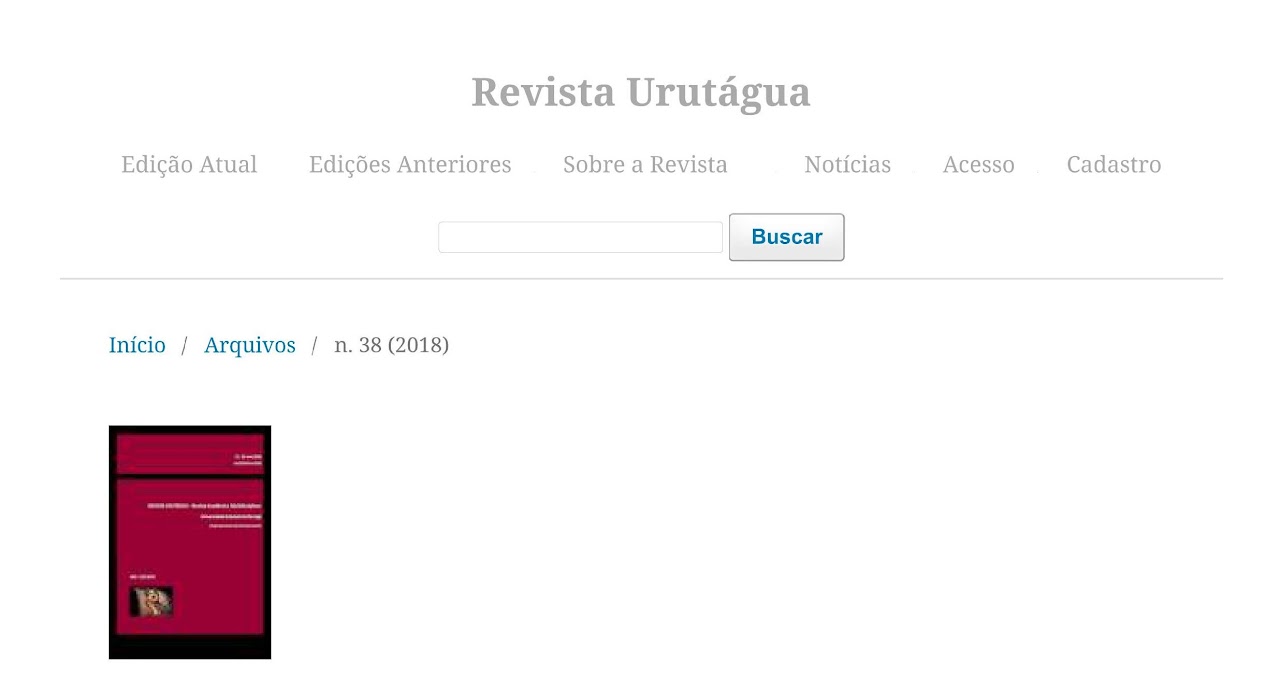 Artigo Prof. José João Revista Urutágua 2018