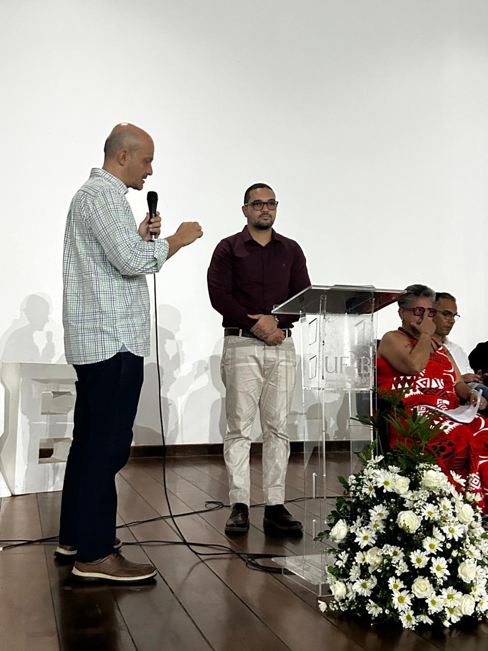 Prof. Nelson e Roque