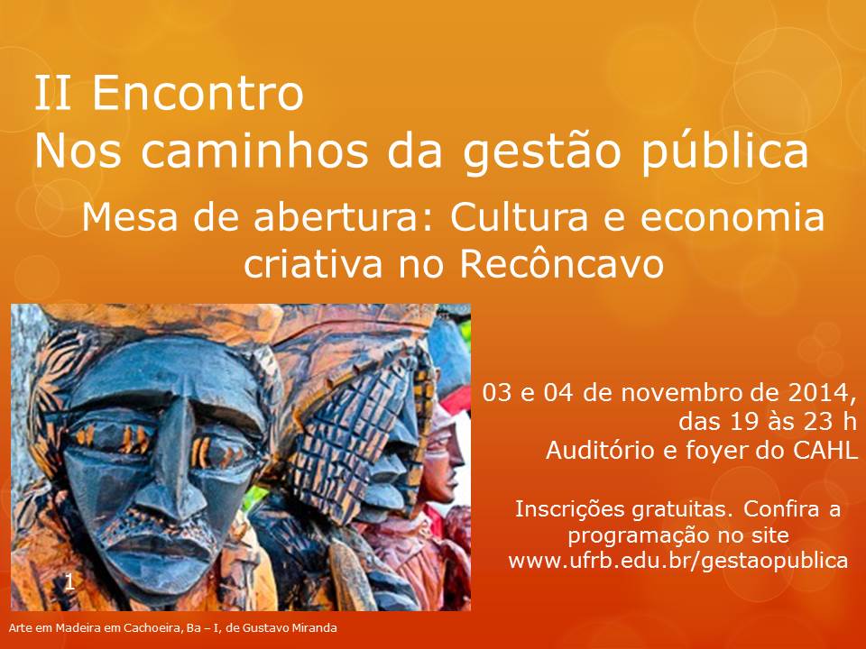 cartaz encontro nos caminhos 2014