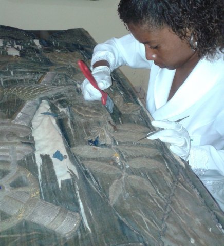 Ana Cláudia de Jesus, aluna do curso de Museologia  