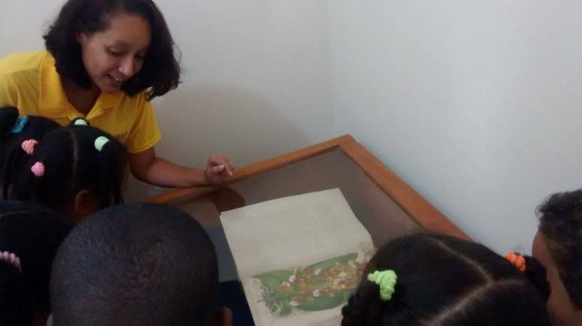 Visita guiada com os alunos do 2º ano da Escola Joaquim de Medeiros