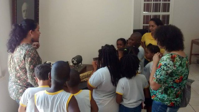 Visita guiada com os alunos do 2º ano da Escola Joaquim de Medeiros