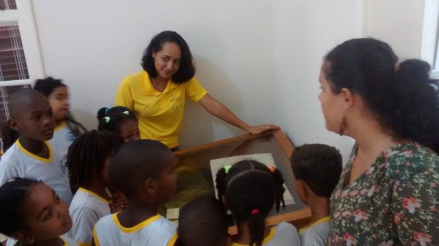 Visita guiada com os alunos do 2º ano da Escola Joaquim de Medeiros