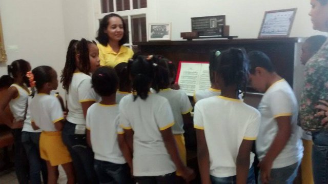 Visita guiada com os alunos do 2º ano da Escola Joaquim de Medeiros
