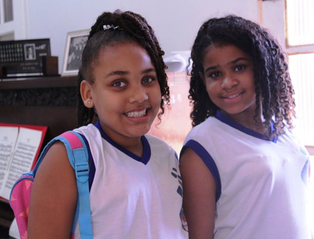 Visita dos alunos da Escola Três Marias, de São Francisco do Conde-BA