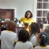 Visita guiada com os alunos do 2º ano da Escola Joaquim de Medeiros
